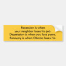 Search for depressed bumper stickers Obama