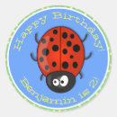Search for ladybug illustration stickers Ladybird