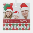 Search for argyle ornaments Green