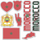 Search for morocco map stickers Flag