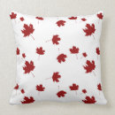 Search for canadian maple leaf pillows Souvenir