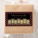 Search for candle business labels Country