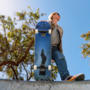 Search for blue skull skateboards Black