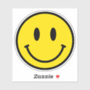 Recherche de visage heureux autocollants Moderne