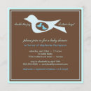 Recherche de bird baby shower invitations Bleu
