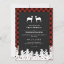 Search for buffalo check wedding invitations Black