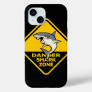 Search for sharks iphone cases Danger