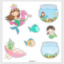 Search for large fish stickers Seashell