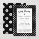 Recherche de pois noir invitations Simple