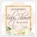 Search for pink and gold floral stickers Girl