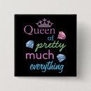 Search for queen square buttons Crown