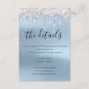 Recherche de bleu royal gris argenté invitations Invités