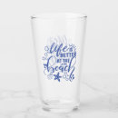 Search for glass for beach house tumblers Starfish