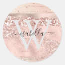 Search for rose gold envelope seals Monogrammed