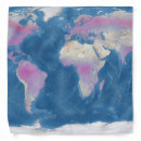 Search for world map bandanas maps