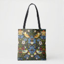 Search for strawberries tote bags Strawberry thief
