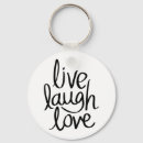 Search for live laugh love keychains Happiness