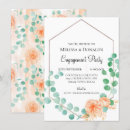 Recherche de modern floral fiançailles invitations Moderne