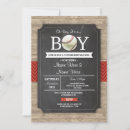 Recherche de sports baby boy shower invitations Petit garçon