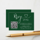 Search for emerald green hearts invitations Minimalist