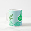 Search for palm leaves mugs Pattern
