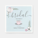 Search for bridal tea napkins Blue