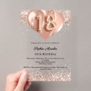Search for clear birthday invitations Pink