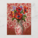 Search for oriental poppies postcards Red