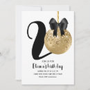 Search for 20th birthday invitations Minimalist