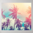Search for abstract palm tree art Sunset