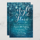 Search for starry lights invitations Sixteen