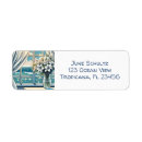 Search for ocean view return address labels Tropical