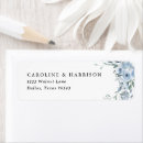 Search for winter flowers return address labels Watercolor floral