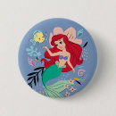 Search for disney buttons Little mermaid