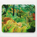 Search for tigers in mousepads Henri rousseau