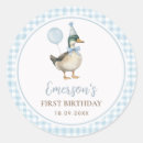 Search for blue duck stickers One lucky duck