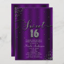 Search for purple confetti invitations Glamour