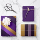Search for purple gold christmas wrapping paper Modern