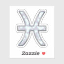 Search for pisces symbol stickers February