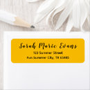 Search for sunburst return address labels Minimalist