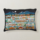 Search for christmas village pillows Santa