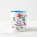 Search for the little mermaid mugs Ocean