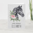 Search for beautiful horse birthday cards Equestrian