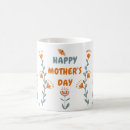 Search for green and orange mugs Typography