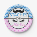 Search for staches or lashes gender reveal Party