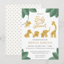 Search for monkeys 4x6 invitations Safari