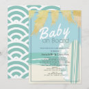 Search for baby on board invitations Surfboard