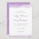 Search for brush strokes invitations Purple
