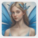 Recherche de fée bleue autocollants Imaginaire