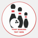 Search for bowling stickers Black